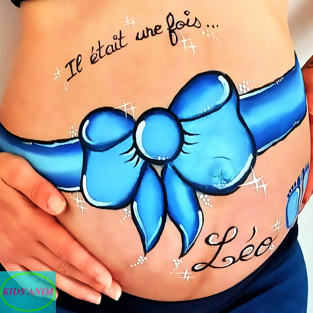 belly painting Belly painting -maquillage de grossesse-maquillage femme enceinte par kids'anim -baby shower