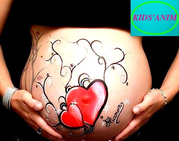 Moulage personnalisé de ventre de femme enceinte
